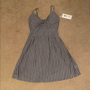 striped dress